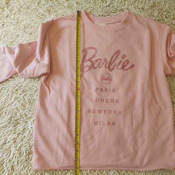 Missguided pink Barbie sweatshirt- size medium - Picture 4 of 7